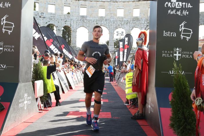 BROĐANIN Andrej Ćosić najmlađi natjecatelj ovogodišnjeg Ironman Pula 70.3