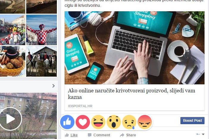 Stiglo 5 dodatnih reakcija na Facebooku, ali i dalje bez dislikea