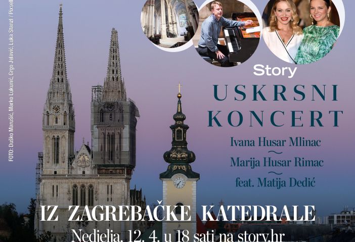 Uskrsni koncert iz prazne zagrebačke katedrale