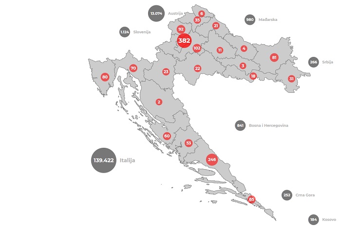 Ukupno dosad 1407 osoba zaraženih koronavirusom