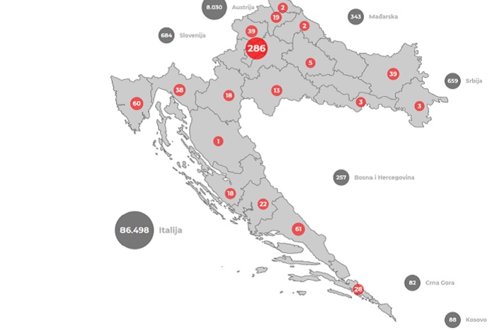Ukupno dosad 657 osoba zaraženih koronavirusom