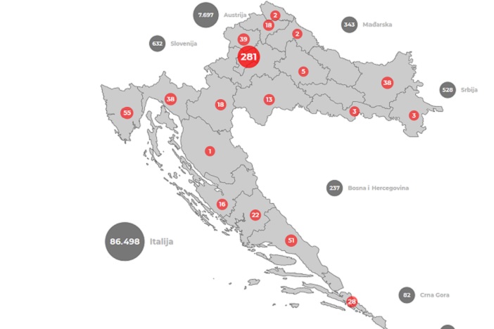 Ukupno dosad 635 osoba zaraženih koronavirusom