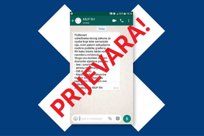 Upozorenje građanima: Ne dijelite osobne podatke preko mobilnih aplikacija