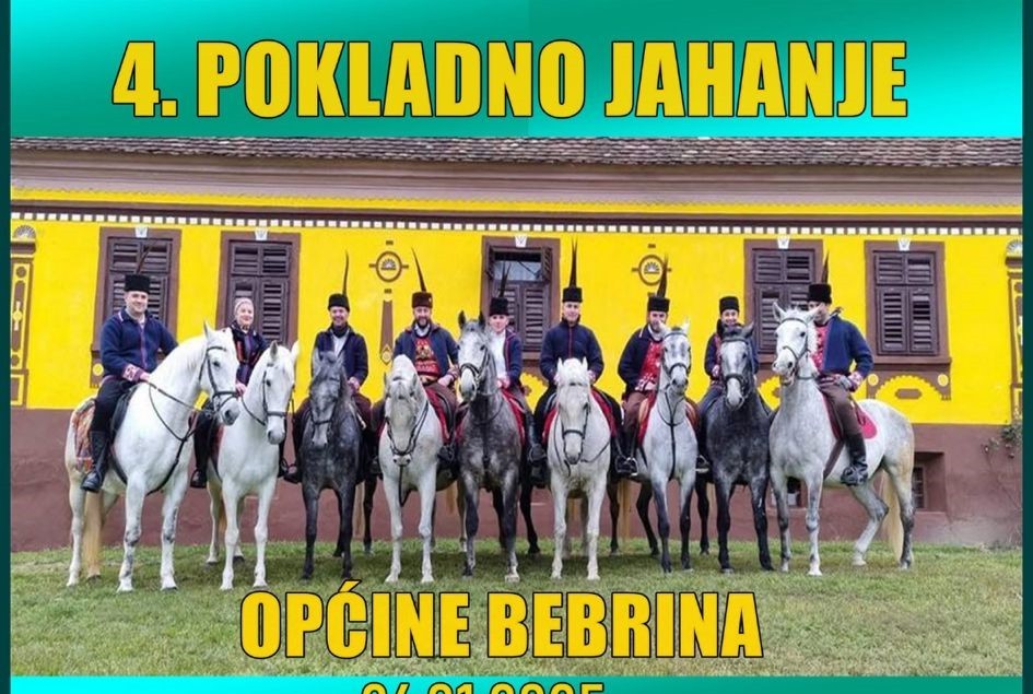 Topot konja i slavonske delicije: Bebrina spremna za 4. Pokladno jahanje