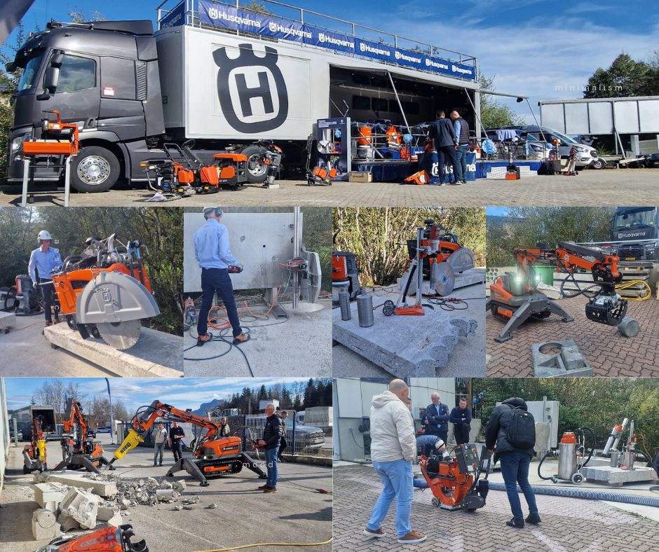 Husqvarna Road Show dolazi u Osijek: Upoznajte budućnost građevinske industrije! 