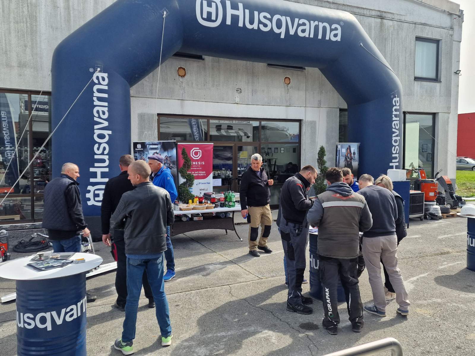 ROAD SHOW Husqvarna construction u samom srcu Slavonije!