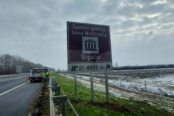 Postavljene obavijesne ploče Spomen galerije "Ivan Meštrović"