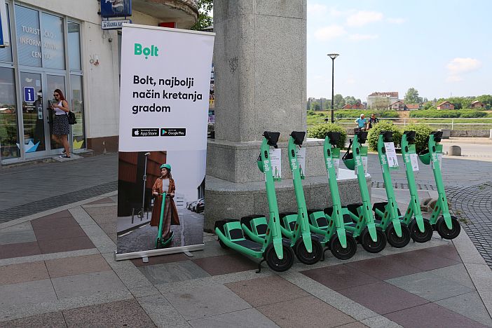 Slavonski Brod od danas šesti grad u Hrvatskoj koji će koristiti Bolt uslugu električnih romobila