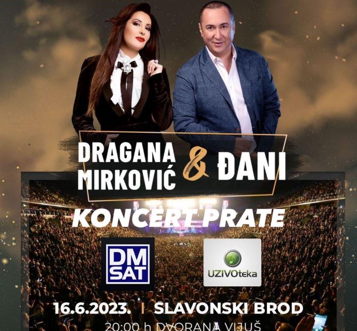 Dragana i Đani za tjedan dana u dvorani Vijuš