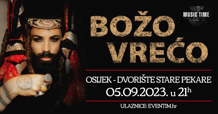 Božo Vrećo stiže u Osijek!