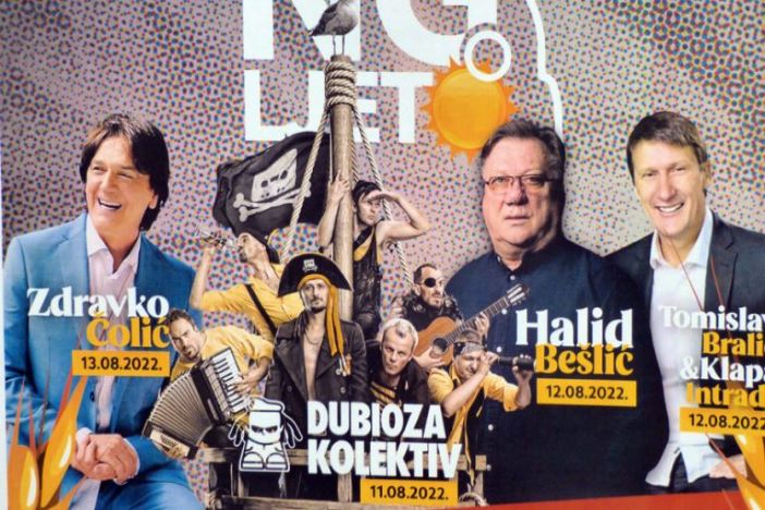 Dubioza Kolektiv, Halid Bešlić, Tomislav Bralić &  klapa Intrade, Zdravko Čolić... Nikad bogatije Novogradiško glazbeno ljeto