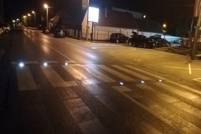 LED markeri u ulici Josipa Kozarca