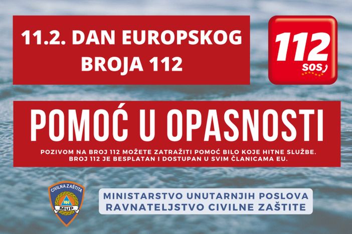 Obilježavanje Dana jedinstvenog europskog broja za hitne službe 112