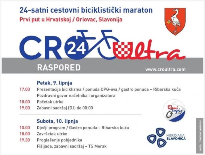 Prvi hrvatski 24-satni biciklistički maraton u Oriovcu