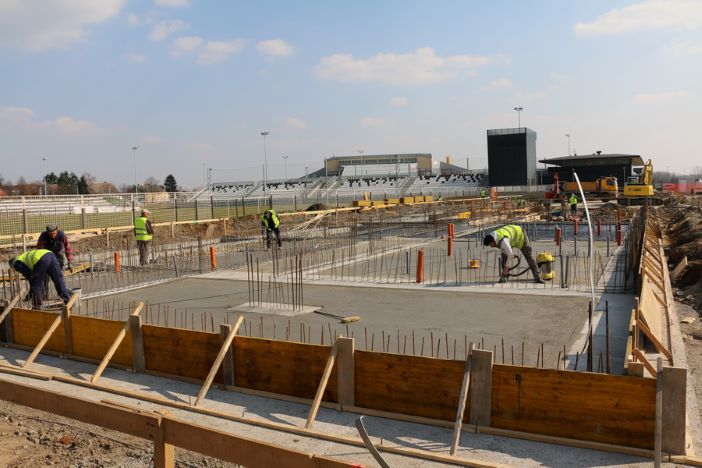 Napreduju radovi na izgradnji južne tribine Stadiona kraj Save