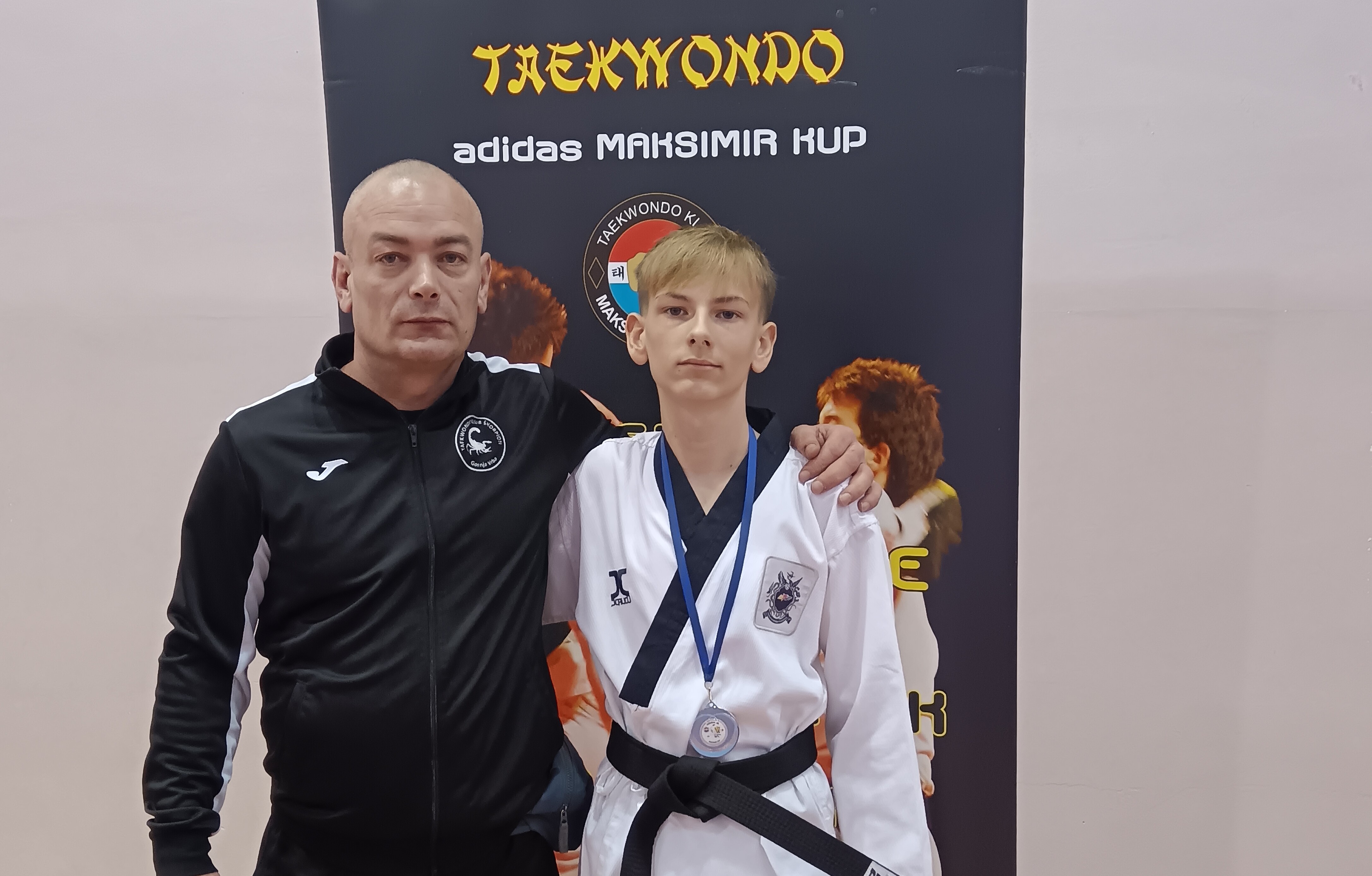 Srebro za Bornu Đulu i Taekwondo klub Škorpion