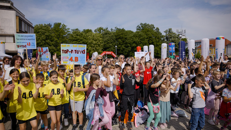 Više od 1000 djece na Telemach Danu sporta