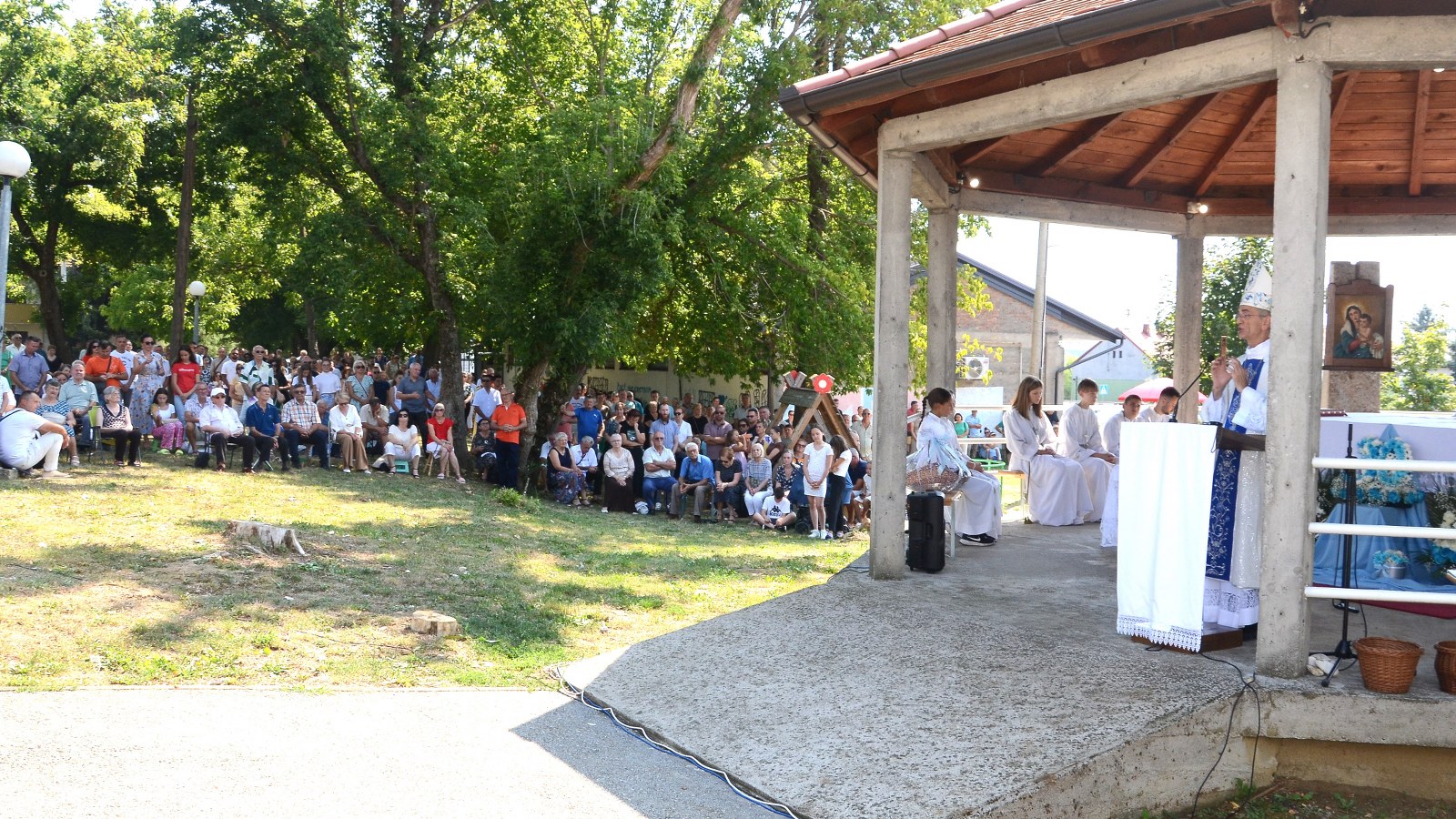 Proslava Velike Gospe i 30. obljetnica župe u Brodskom Vinogorju