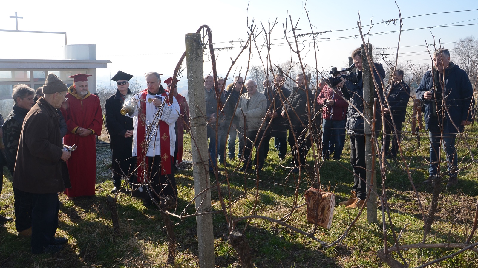 Blagoslovljen i franjevački vinograd