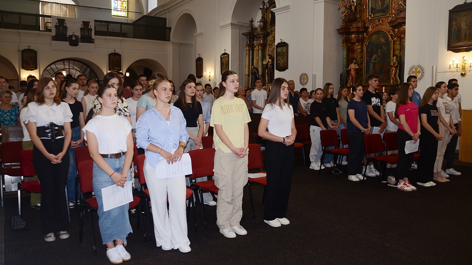 Misa zahvalnica učenika Klasične gimnazije