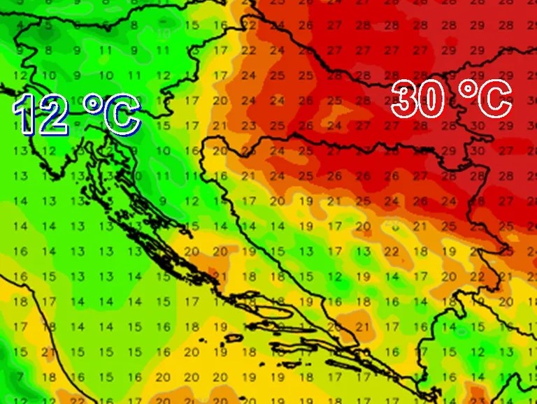 Vikend pred nama u ljetnim temperaturama