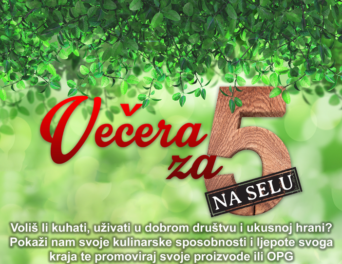 "Večera za 5" stiže u našu županiju: Traže se kandidati!