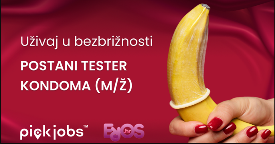 Želite raditi od kuće? Postanite tester kondoma! 